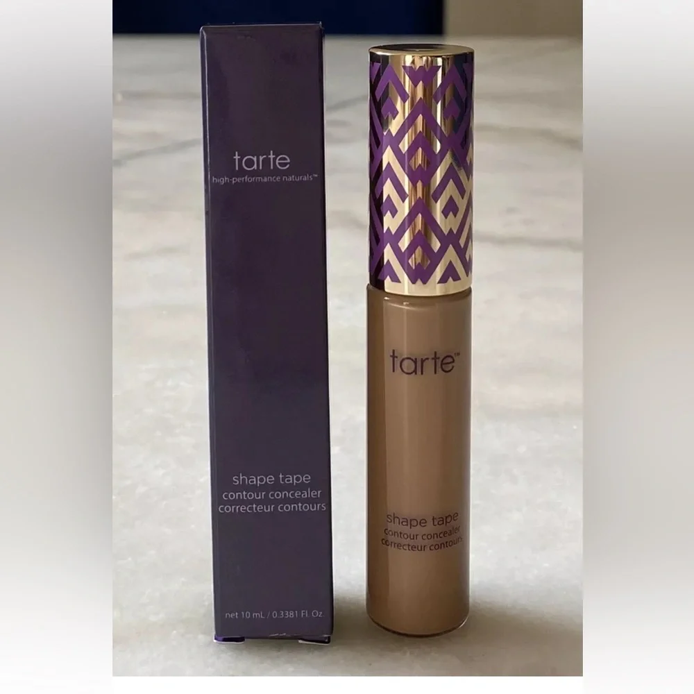 Tarte Shape Tape Contour Concealer Shade 47S Tan-Deep Sand💜